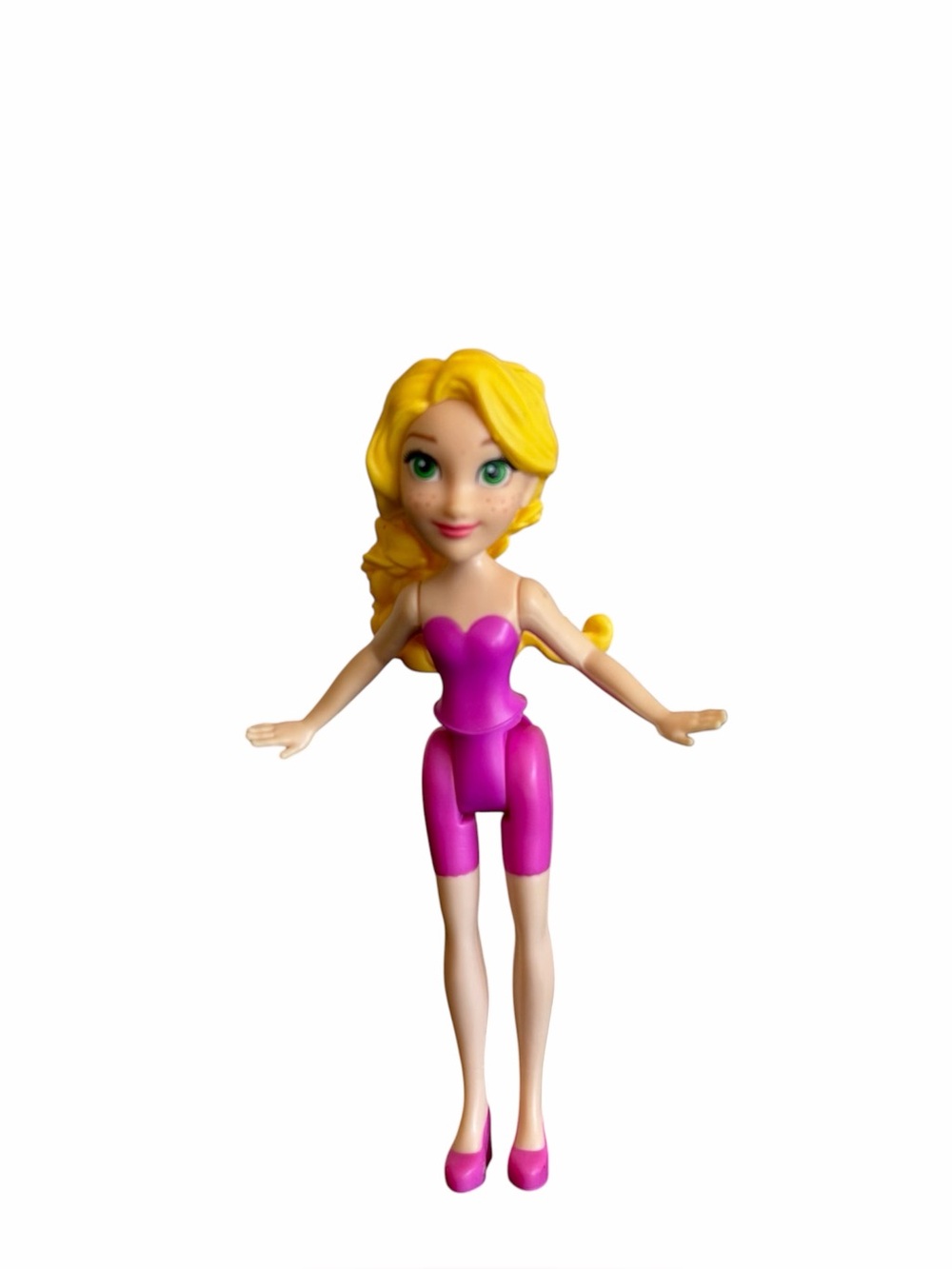 Disney Princess Rapunzel Doll Royal Clips Snap On Little Kingdom 3.5in Hasbro